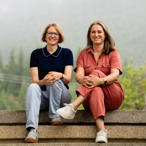 Aimee Schalles and Amanda Baron of Jointly